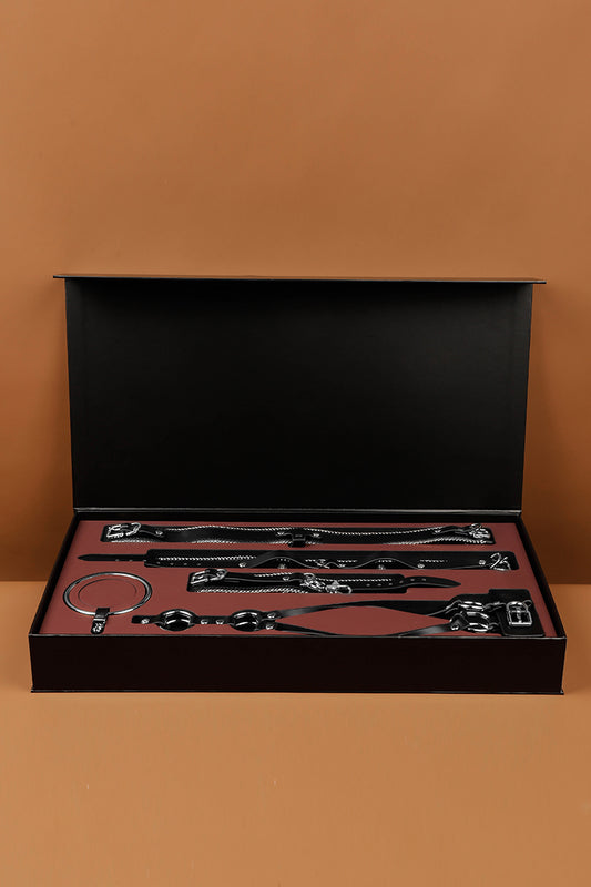 THE SOVEREIGN COLLECTION: LEATHER FULL BODY HARNESS