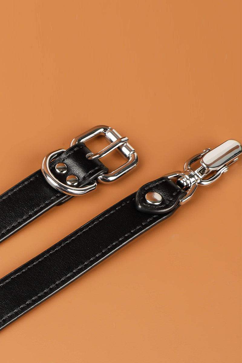 THE SOVEREIGN COLLECTION: LEATHER & CHAIN BODY HARNESS