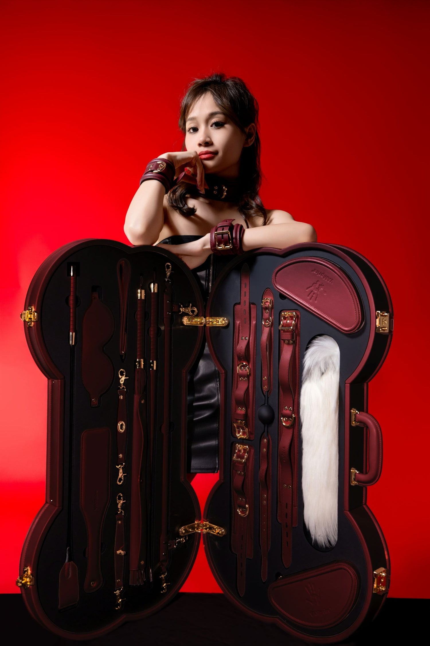 The Iron Clad Trunk — luxury leather bondage collection