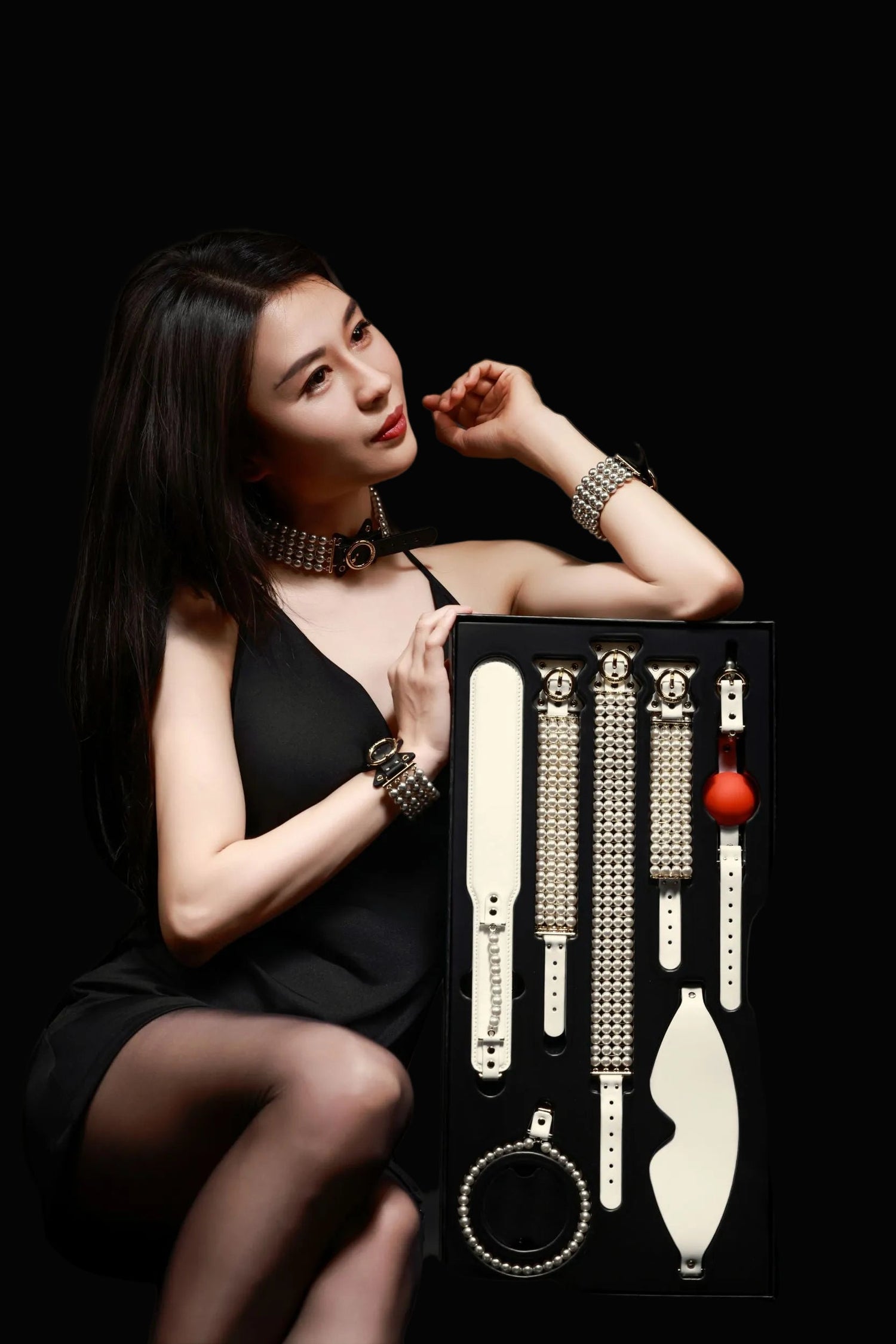 Vamprire signature pieces — Ethereal Radiance pearl set