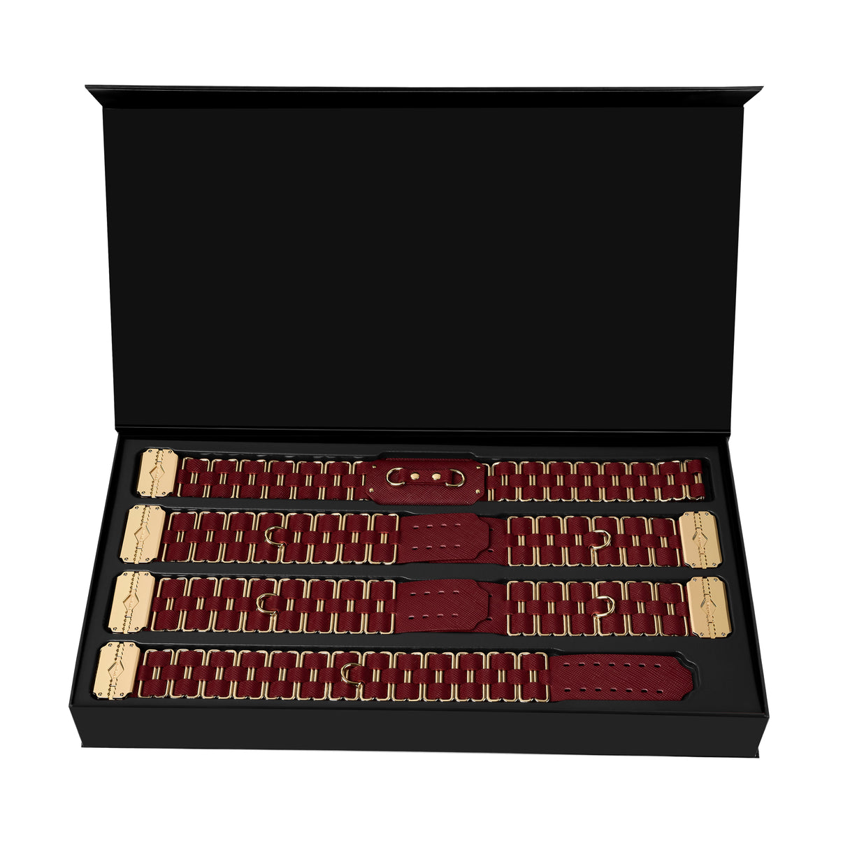 Keen Bound BDSM Kit — midnight gilt black variant — full set