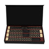 Keen Bound BDSM Kit — gilded crimson red variant — kit display